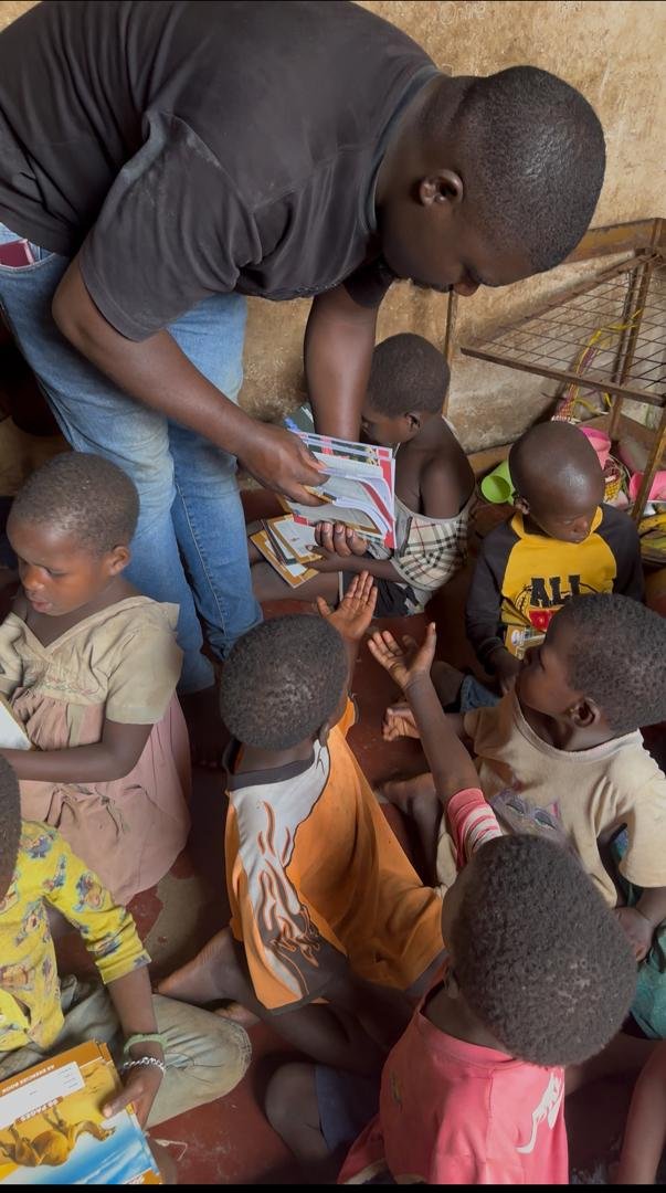 Children going to school
